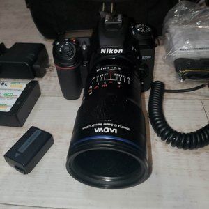 Nikon D7500 DSLR w/ Laowa 100mm 2x f2.8 Macro Lens, Godox Ring Light + more!